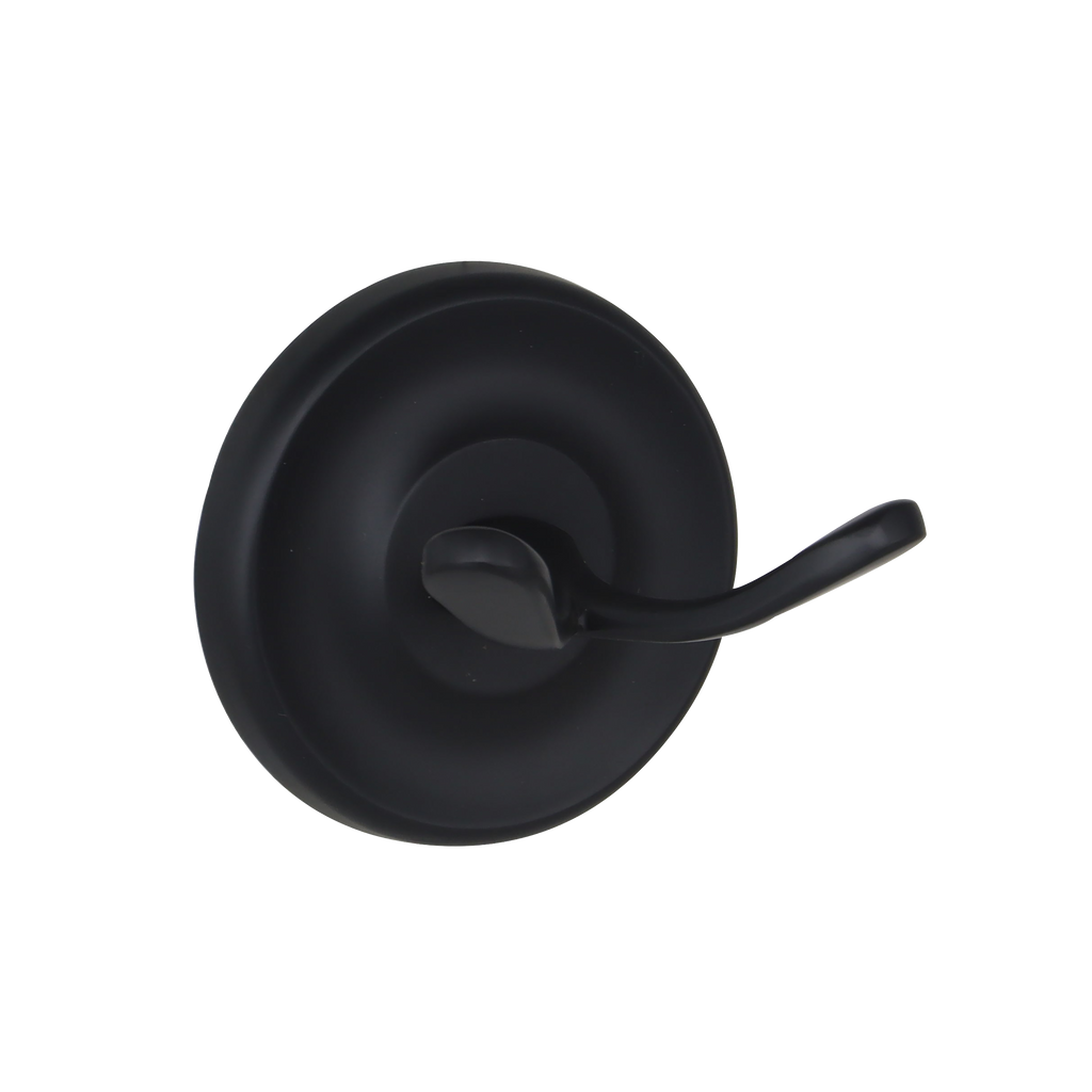 Robe Hook 200 Series in Black CCBTHROBE200BC Copper Creek Hardware