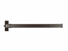 36" Wide Commercial Fire Rated Grade 1 Push Bar Panic Exit Device in Dura Bronze R9500F-DB-36