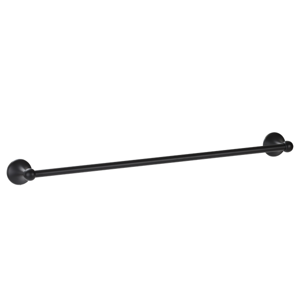 Towel Bar (24 in) 100 Series in Black CC-BTH-24TBAR100-BC