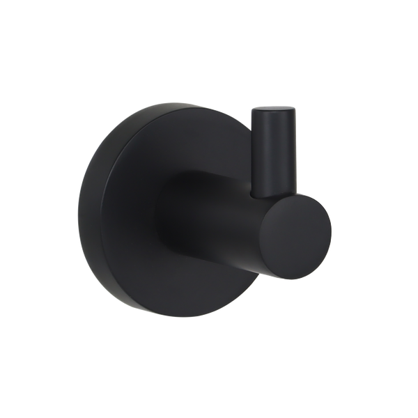 Robe Hook 300 Series in Black CC-BTH-ROBE300-BC