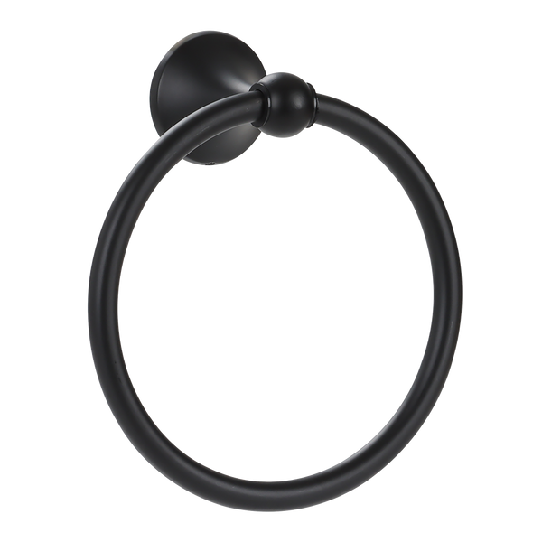 Towel Ring 100 Series in Black CC-BTH-TRING100-BC