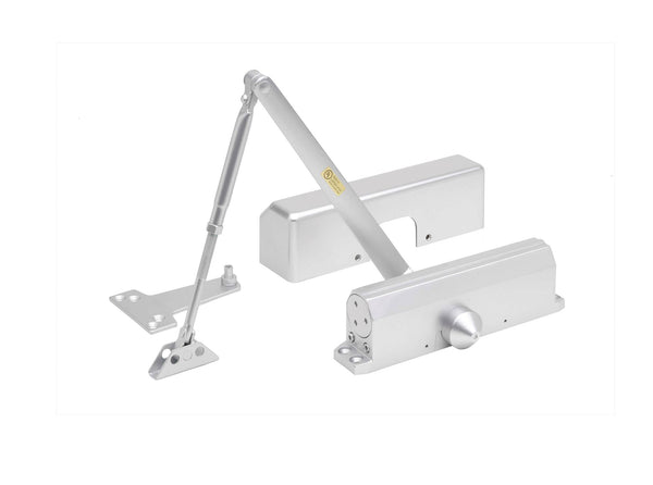 Commercial Grade 1 Surface Barrier Free Door Closer in Aluminum CL8400BF-AL by Bulldog
