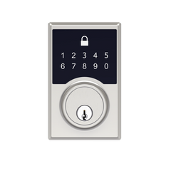 Compact Touchscreen Digital Deadbolt in Stainless Finish