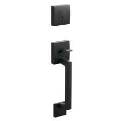Modern Handleset in Matte Black MZ2610BC