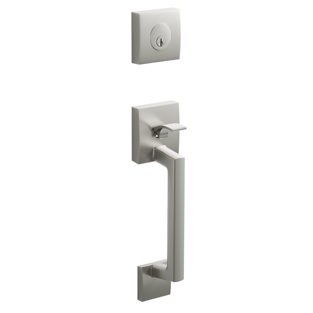 Modern Handleset in Matte Black MZ2610BC Copper Creek Hardware