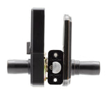 Compact Touchscreen Digital Lock with Waverlie Lever in Tuscan Bronze Finish
