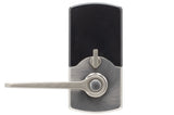 Compact Touchscreen Digital Lock with Zane Lever in Stainless Finish