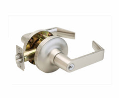 Commercial Non-Handed Grade 1 Security Storeroom Lever in Satin Stainless AL7250SS by Bulldog
