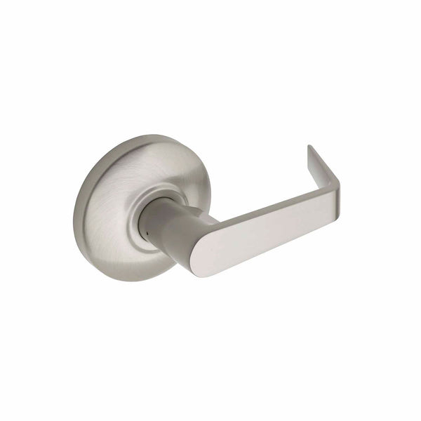 Commercial Non-Handed Passage Exterior Trim for Panic Exit Device Lever in Satin Stainless AL9020SS by Bulldog