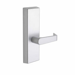 Commercial Non-Handed Exterior Escutcheon Passage Lever in Satin Stainless AL9120SS by Bulldog
