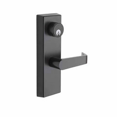 Commercial Non-Handed Exterior Escutcheon Keyed Entry Lever in Oil Rubbed Bronze AL9140-10B by Bulldog