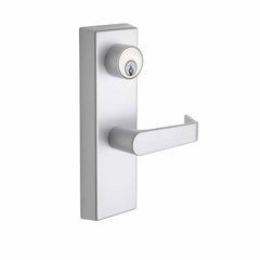 Commercial Non-Handed Exterior Escutcheon Storeroom Lever in Satin Stainless AL9150SS by Bulldog