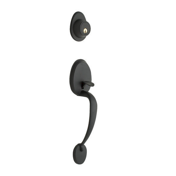 Colonial Handleset in Black CZ2610BC
