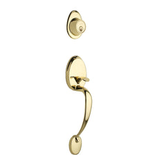 Colonial Handleset in Polished Brass CZ2610PB