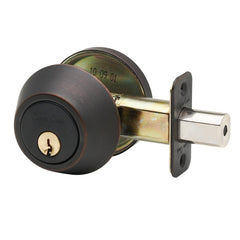 Single Cylinder Deadbolt in Tuscan Bronze DB2410TB