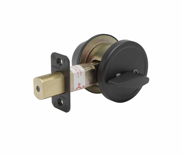 Commercial Grade 2 Security Single Cylinder Deadbolt in Oil Rubbed Bronze DB6410-10B by Bulldog