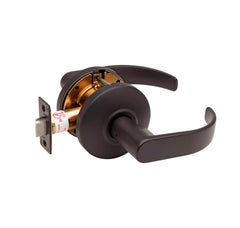 Commercial Non-Handed Grade 2 Security Passage Lever in Oil Rubbed Bronze EL6220-10B by Bulldog