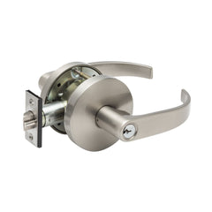 Commercial Non-Handed Grade 2 Security Classroom Lever in Satin Stainless EL6260SS by Bulldog